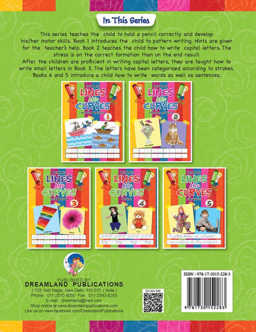 Dreamland Publications Lines And Curves (Pattern Writing) Part 1 - 9781730152283