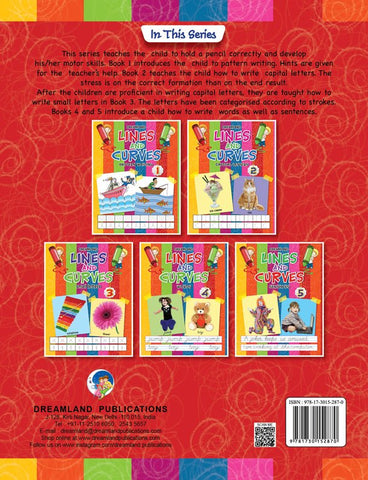 Dreamland Publications Lines And Curves (Sentences) Part 5 - 9781730152870