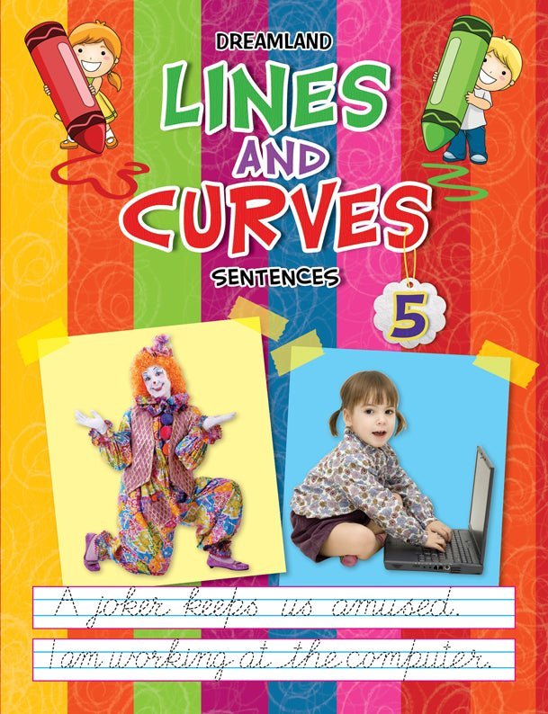 Dreamland Publications Lines And Curves (Sentences) Part 5 - 9781730152870