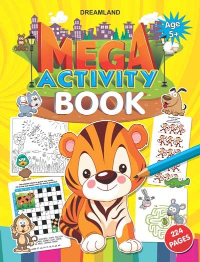 Dreamland Publications Mega Activity Book - 9789350899670