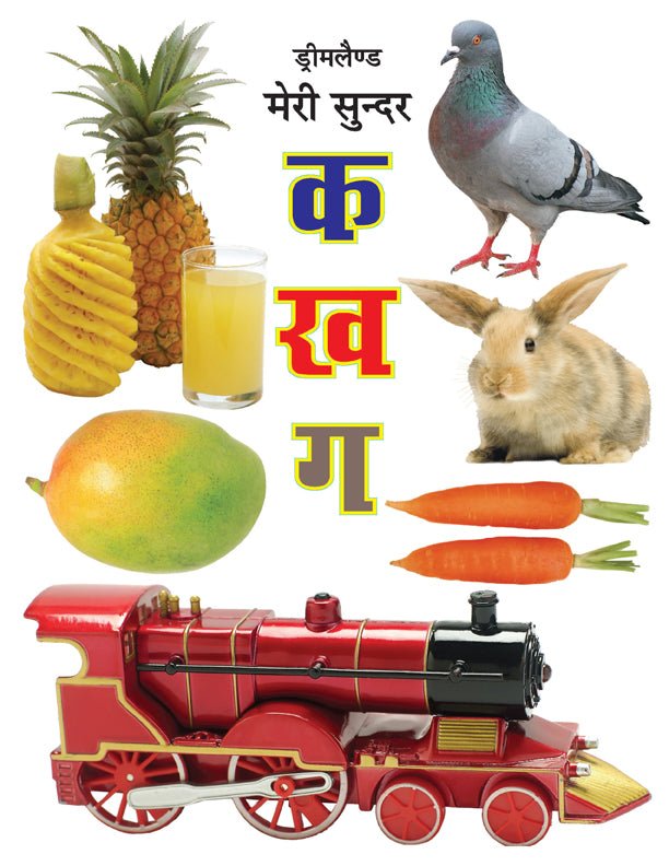 Dreamland Publications Meri Sunder Ka Kha Ga Pustak (Hindi) - 9781730110283