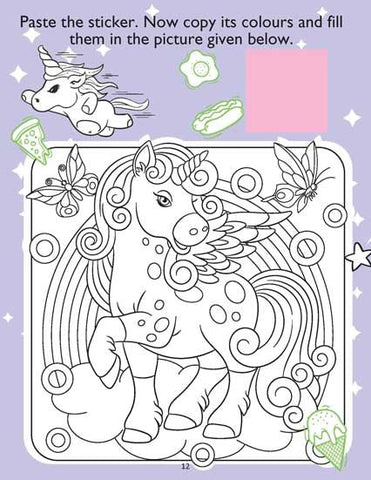 Dreamland Publications My Magical Unicorn Sticker And Activity Books - 9789386671646
