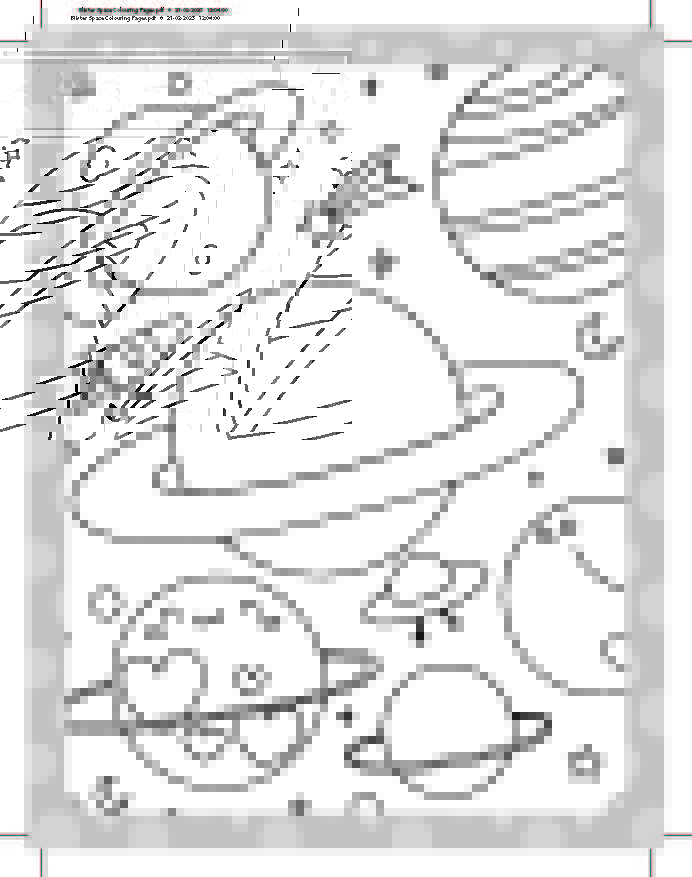 Dreamland Publications My Ultimate Space Coloring Fun Book with Free Crayons - 9789395406260