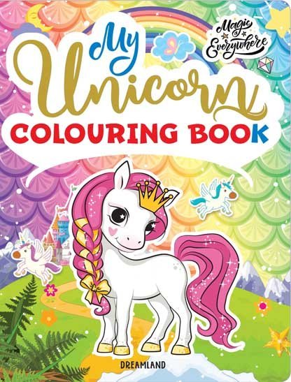 Dreamland Publications My Unicorn Colouring Book - 9789386671639