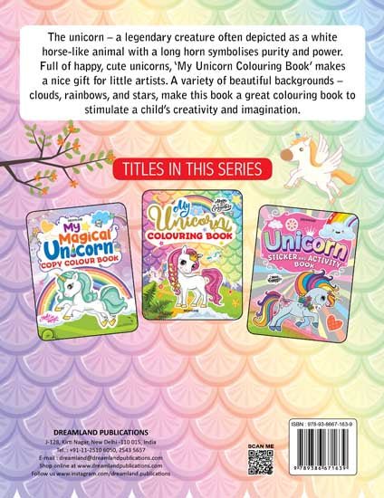 Dreamland Publications My Unicorn Colouring Book - 9789386671639