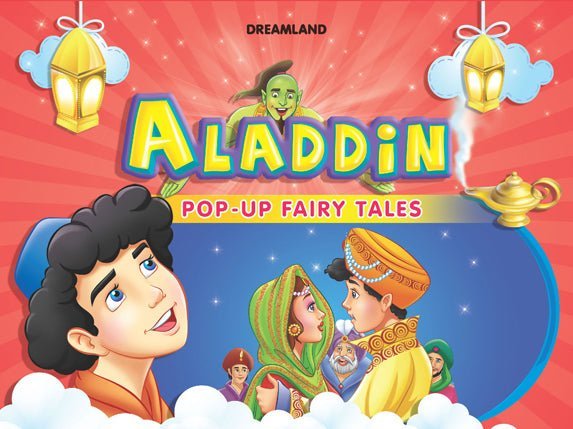 Dreamland Publications Pop-Up Fairy Tales- Aladdin - 9788184517262
