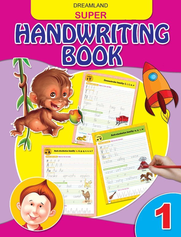 Dreamland Publications Super Hand Writing Book Part - 1 - 9789350892275