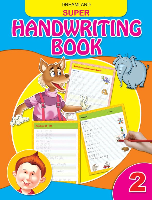 Dreamland Publications Super Hand Writing Book Part- 2 - 9789350892282