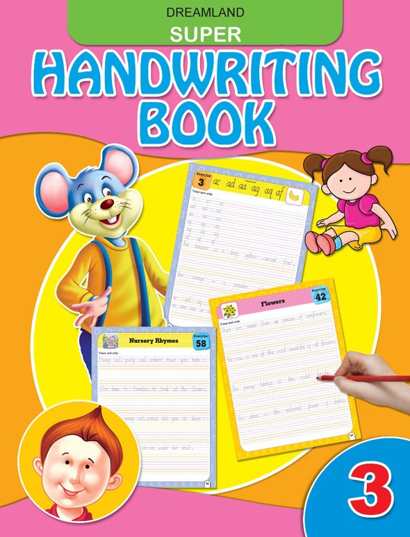 Dreamland Publications Super Hand Writing Book Part- 3 - 9789350892299