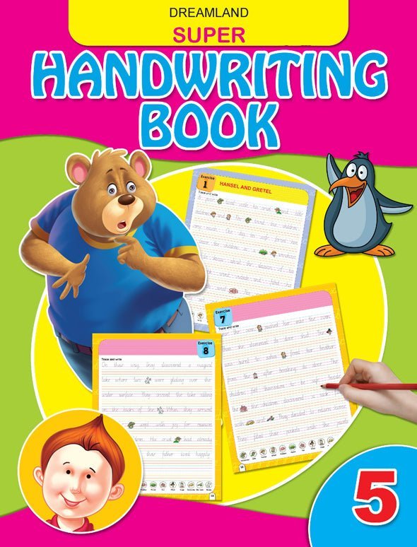 Dreamland Publications Super Hand Writing Book Part- 5 - 9789350892312