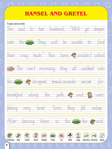 Dreamland Publications Super Hand Writing Book Part- 5 - 9789350892312