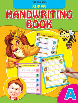 Dreamland Publications Super Hand Writing Book Part- A - 9789350892251