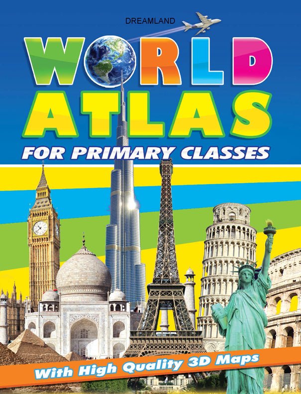 Dreamland Publications World Atlas for Primary - 9781730151637