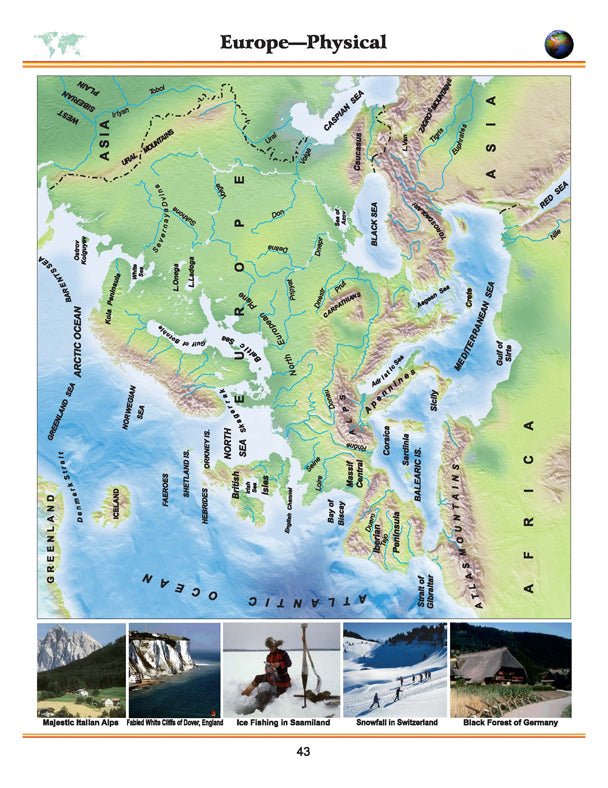 Dreamland Publications World Atlas for Primary - 9781730151637
