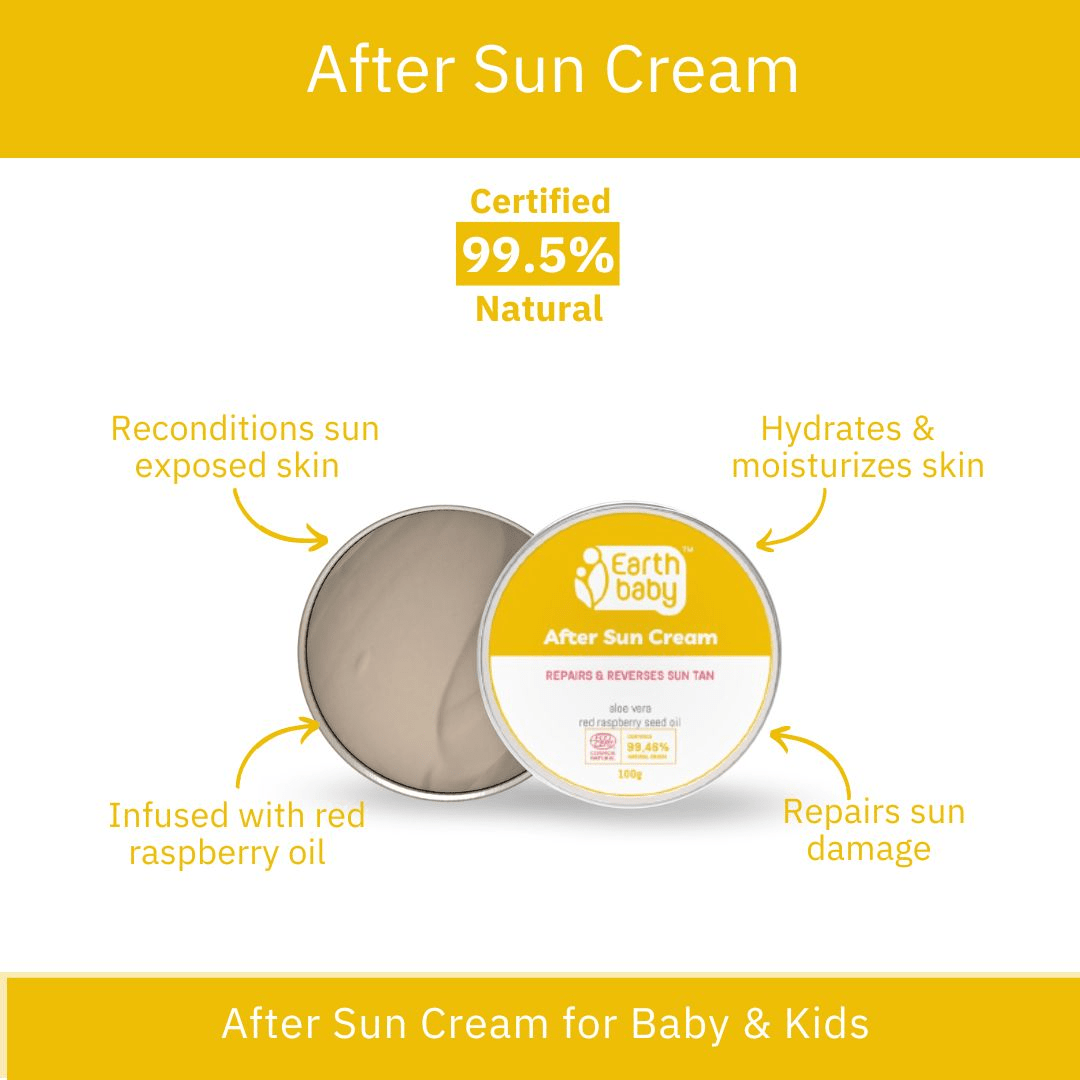 EarthBaby 98.9% Certified Natural Origin After Sun Tan Removal Cream - SC1010