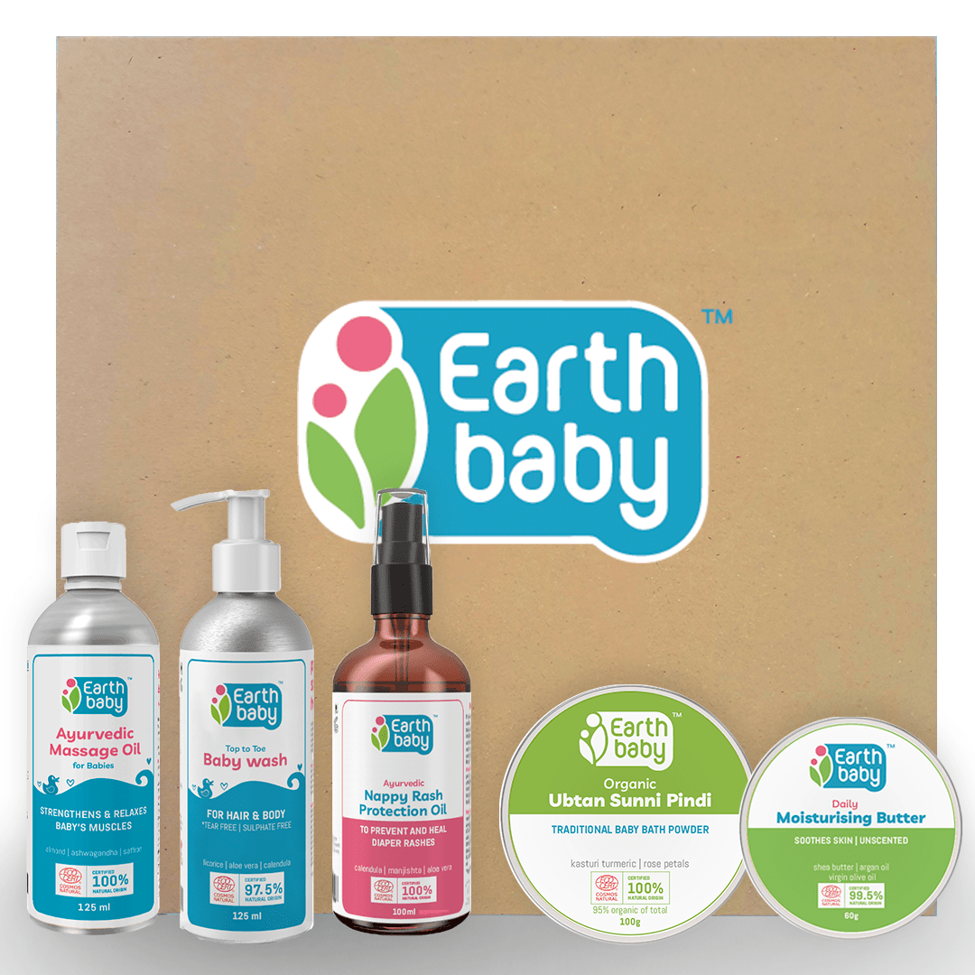 EarthBaby Baby Naming Ceremony Gift Set For New Born - 5-1003