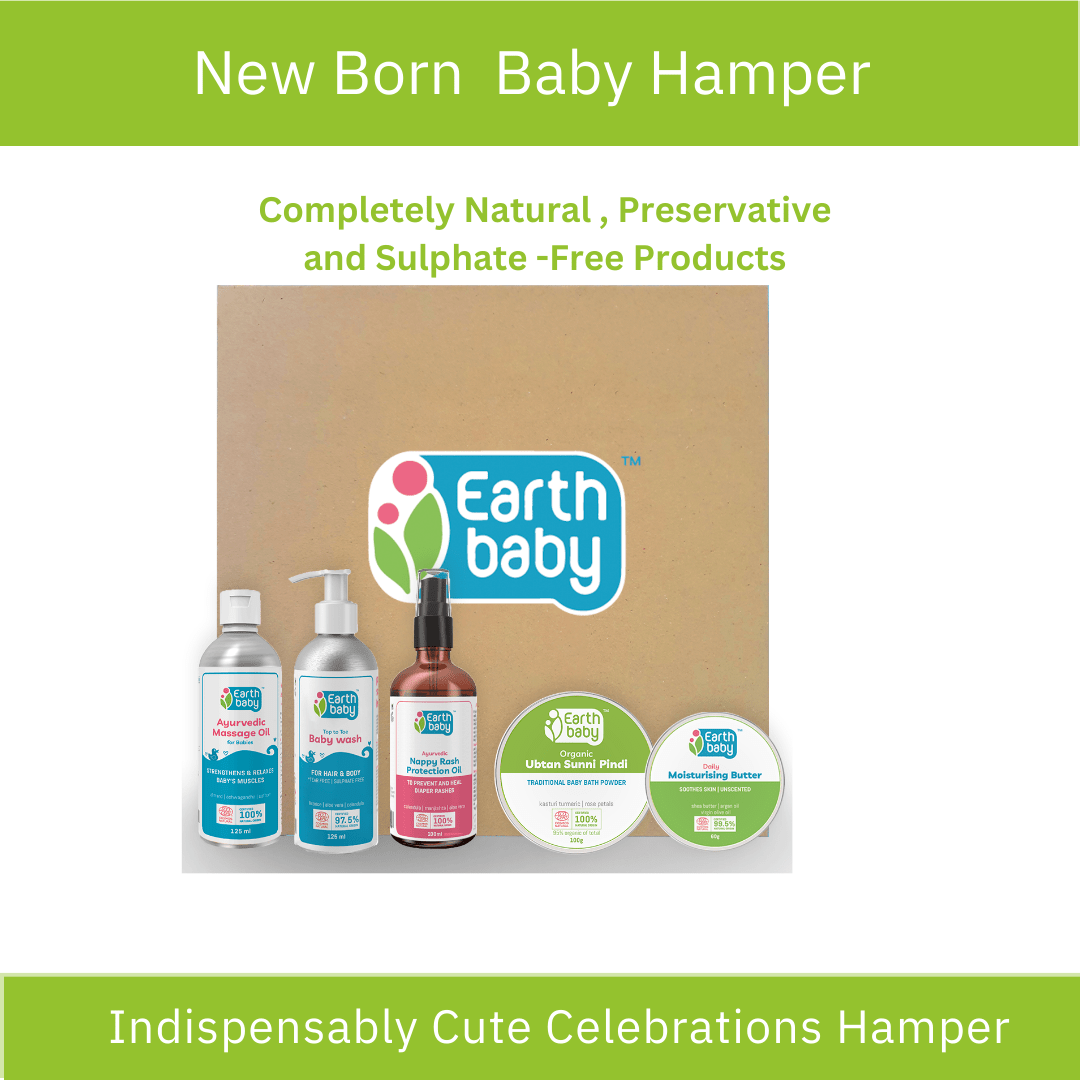 EarthBaby Baby Naming Ceremony Gift Set For New Born - 5-1003