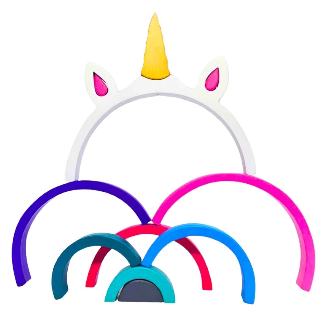 Earthy Tweens Beautiful Unicorn Stacker - ET37
