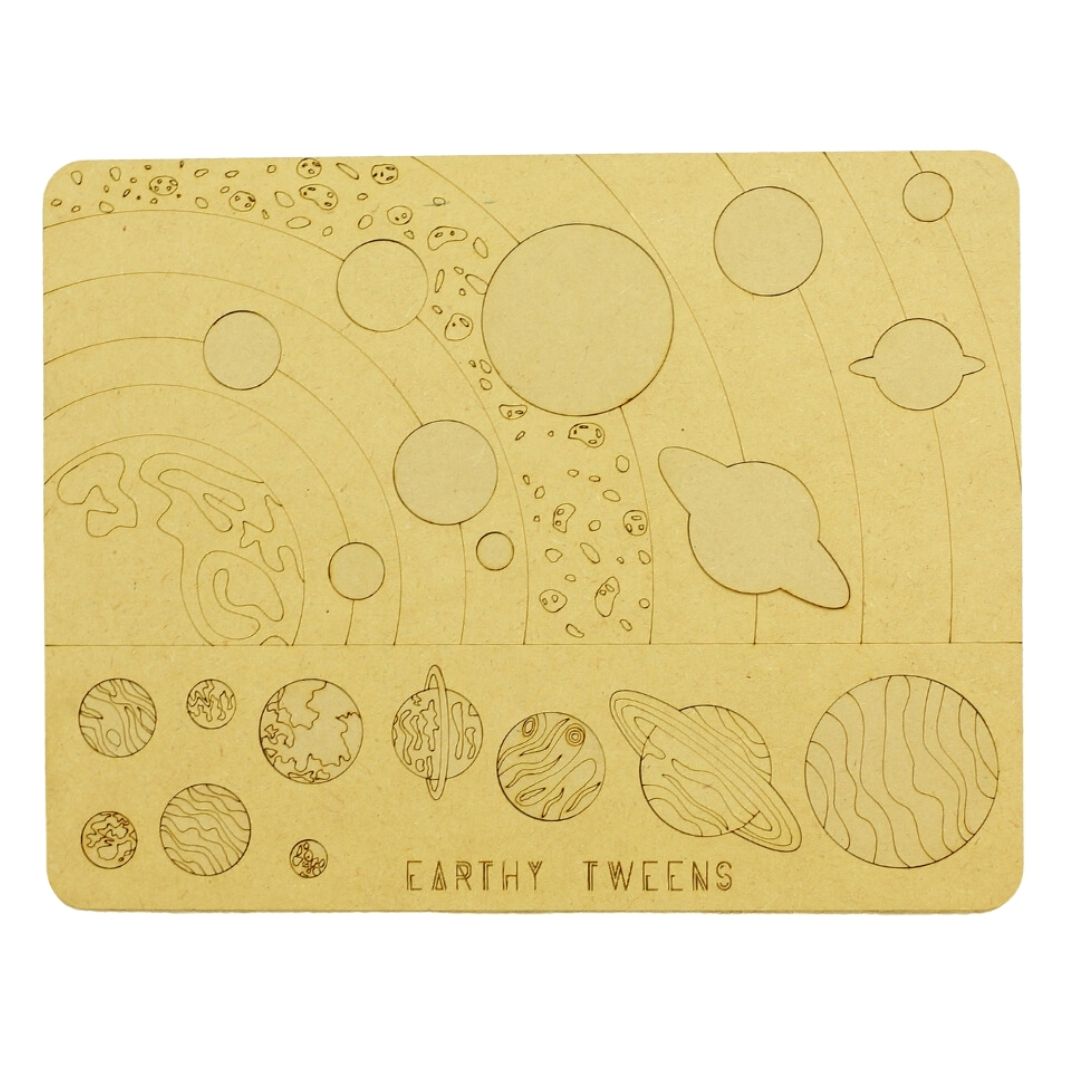 Earthy Tweens DIY Solar System Puzzle - ET60