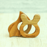 Earthytweens Neem Wood Teethers Set Of 2 (Bird+Bunny) - ET81