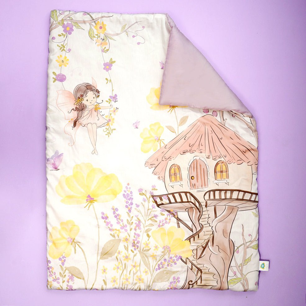 Fancy Fluff 6 PC Organic New Born Bed Set- Pixie - FF-PX-BMST-04