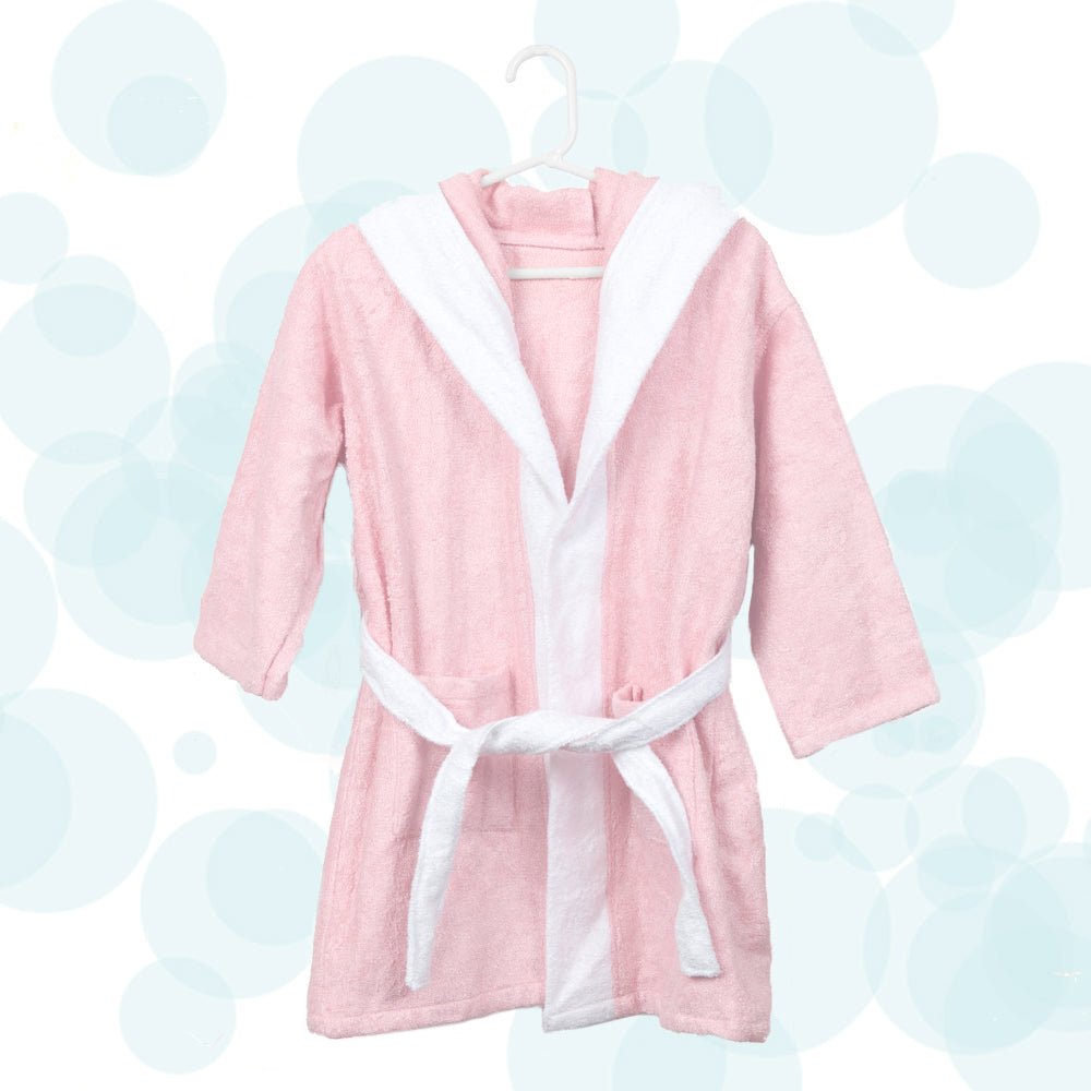 Fancy Fluff Bamboo Cotton Baby Bathrobe- Bunny - FF-BU-BHB-01