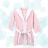 Fancy Fluff Bamboo Cotton Baby Bathrobe- Bunny - FF-BU-BHB-01