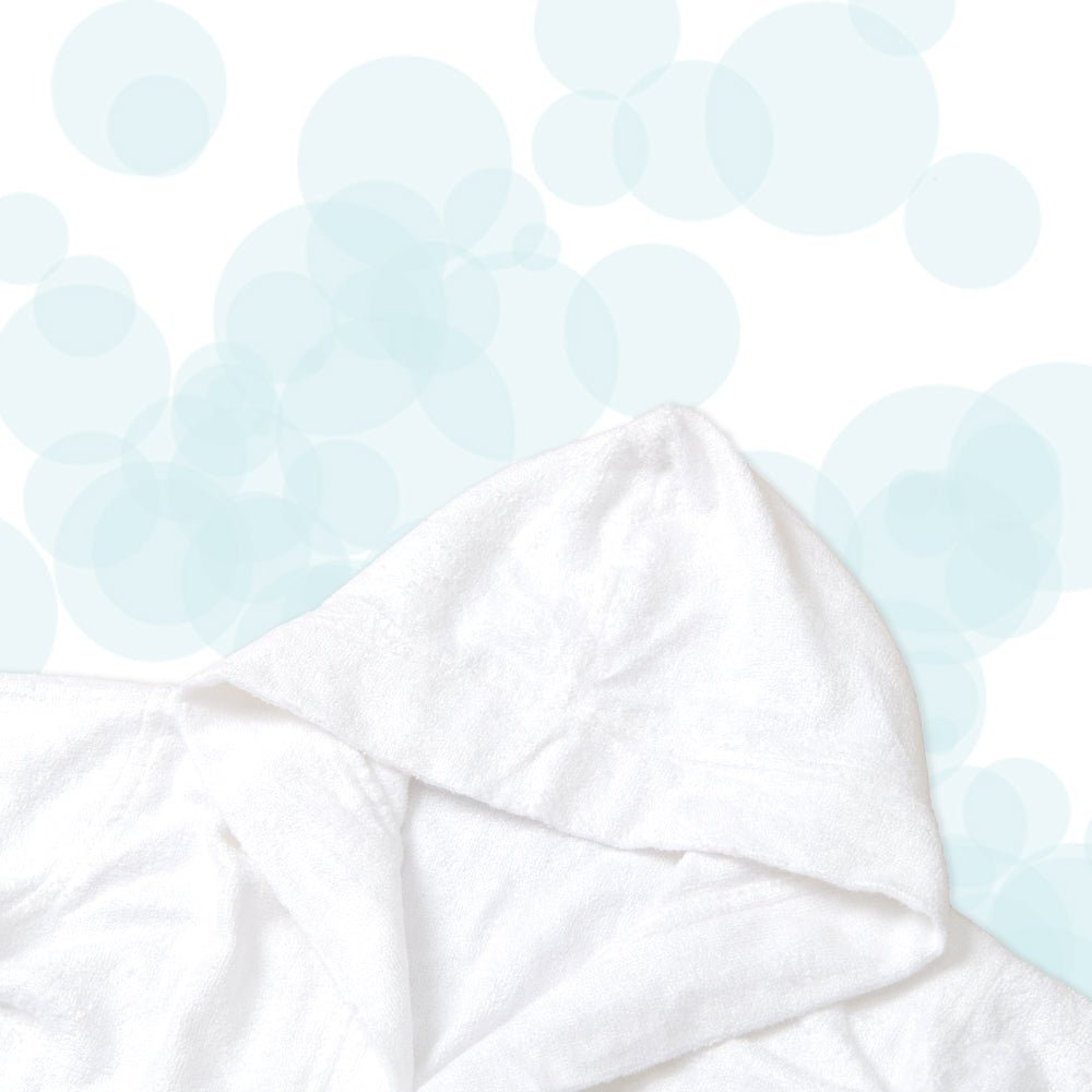 Fancy Fluff Bamboo Cotton Baby Bathrobe- Classic - FF-CL-BHB-05
