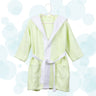 Fancy Fluff Bamboo Cotton Baby Bathrobe- Dino - FF-DN-BHB-03