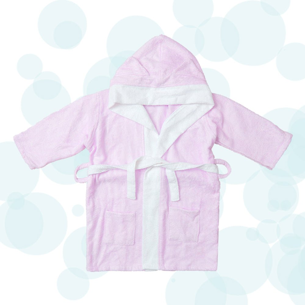 Fancy Fluff Bamboo Cotton kids Bathrobe- Kitty - FF-KT-KHB-04