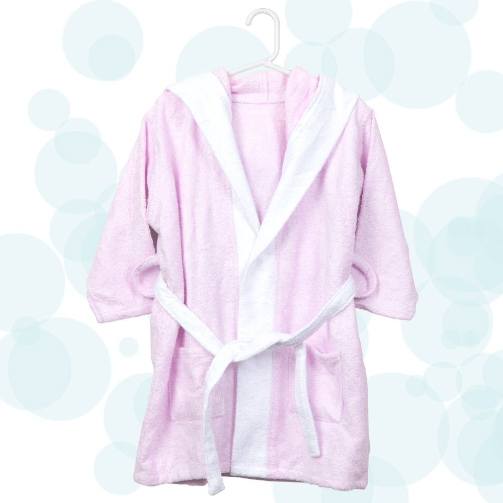 Fancy Fluff Bamboo Cotton kids Bathrobe- Kitty - FF-KT-KHB-04