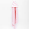 Fancy Fluff Bamboo Cotton Kids Hooded Towel- Strawberry Swirl - FF-SS-KHT-01