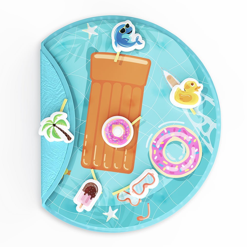 Fancy Fluff Organic Baby Play Mat- Pool - FF-PL-OPM-12