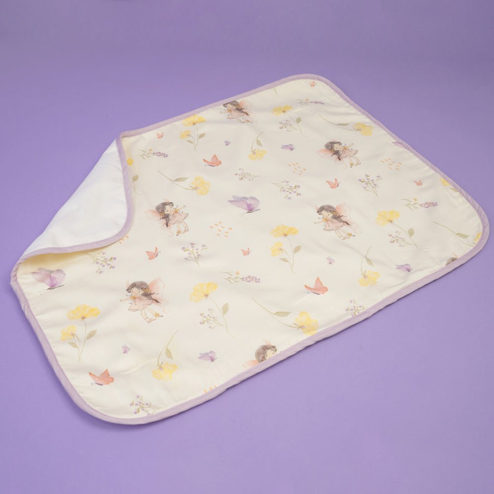 Fancy Fluff Organic Bed Protector - Pixie Dust - FF-PX-ABP-04
