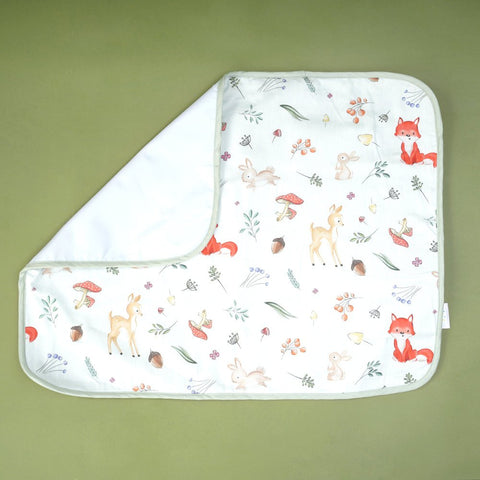 Fancy Fluff Organic Bed Protector - Woodland - FF-WD-ABP-01