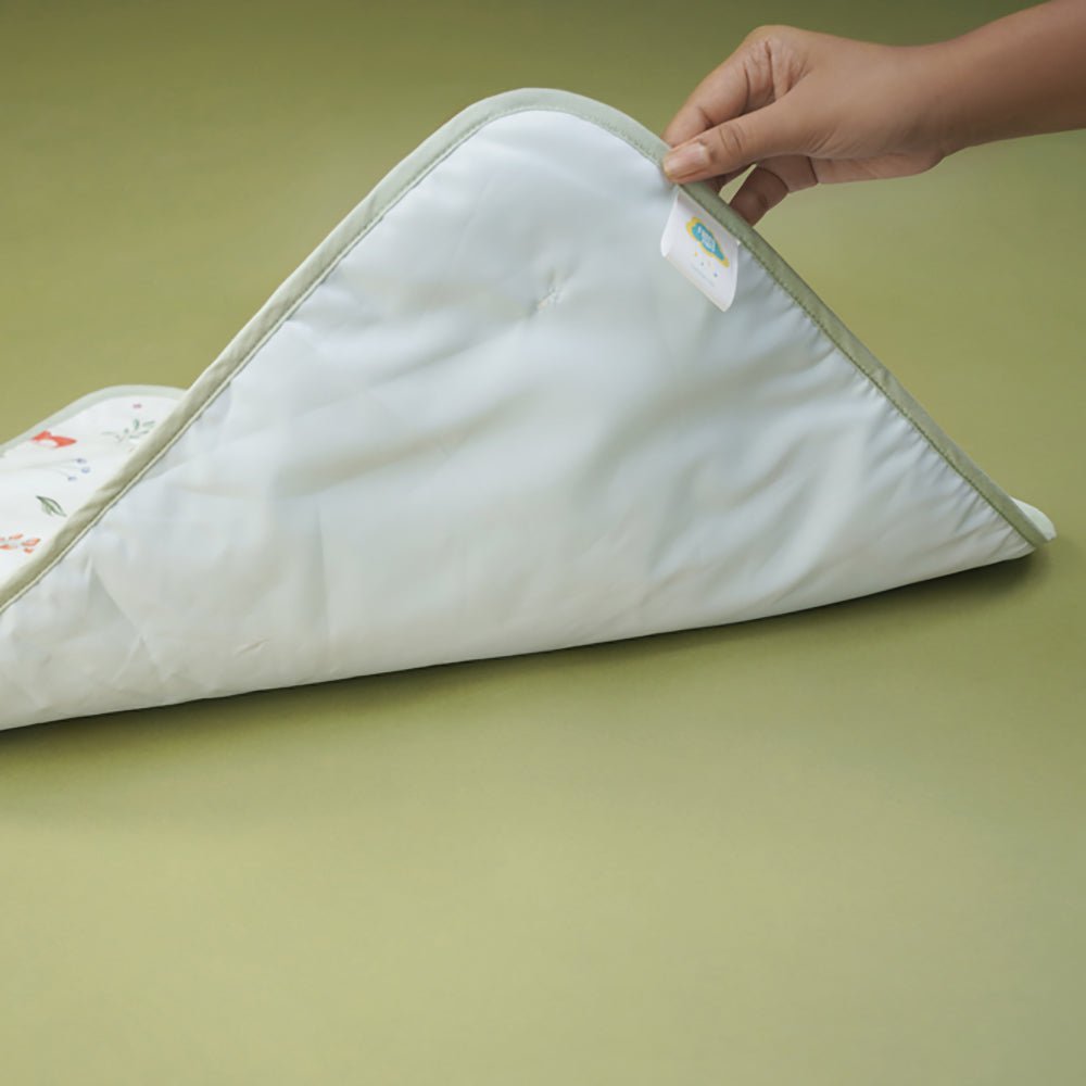 Fancy Fluff Organic Bed Protector - Woodland - FF-WD-ABP-01