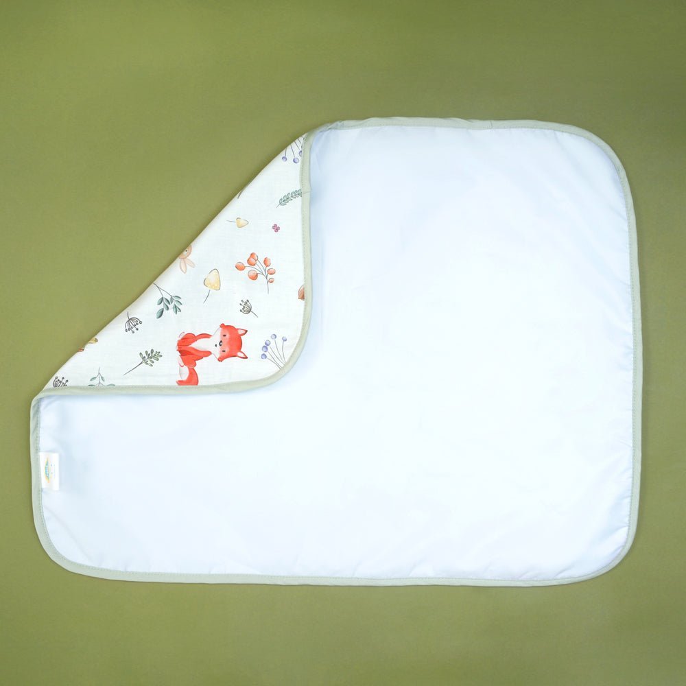 Fancy Fluff Organic Bed Protector - Woodland - FF-WD-ABP-01