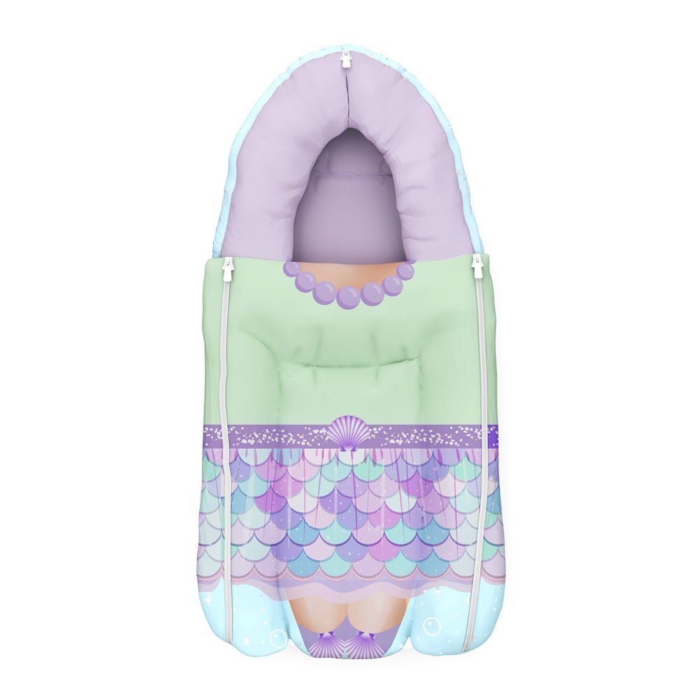 Fancy Fluff Organic Carry Nest- Little Mermaid - FF-LM-BSB-02