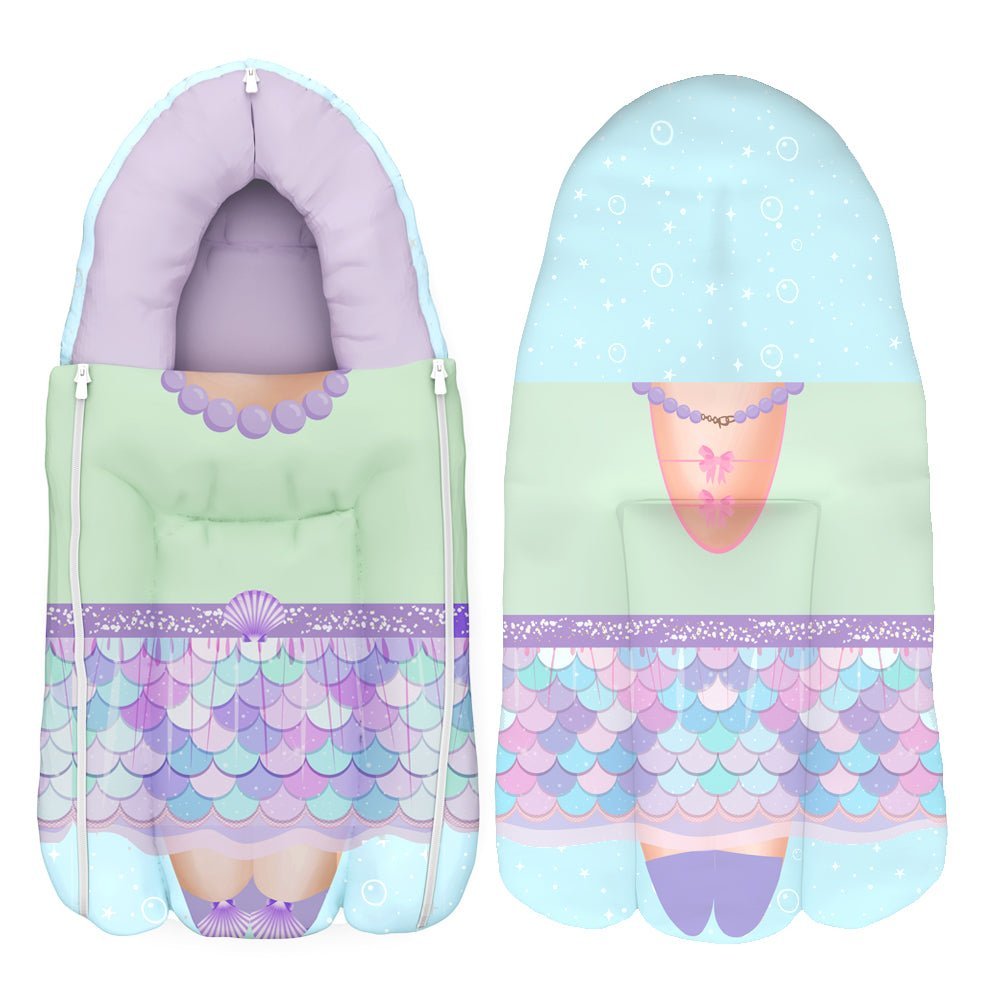 Fancy Fluff Organic Carry Nest- Little Mermaid - FF-LM-BSB-02