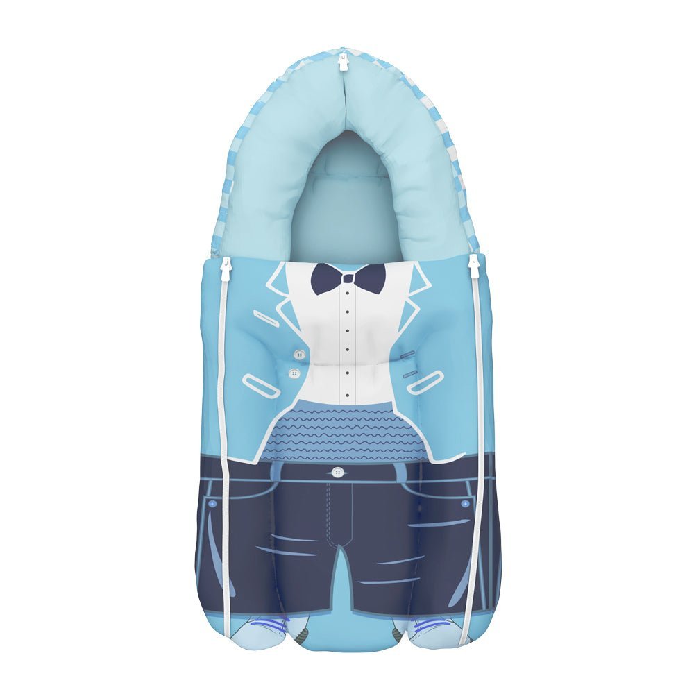 Fancy Fluff Organic Carry Nest - Suit Up - FF-SU-BSB-01