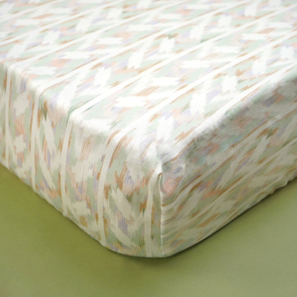 Fancy Fluff Organic Cot Fitted Sheet- Woodland - FF-WD-FBS-01