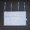 Fancy Fluff Organic Cotton Crib Organiser- Nova - FF-NV-QCO-03