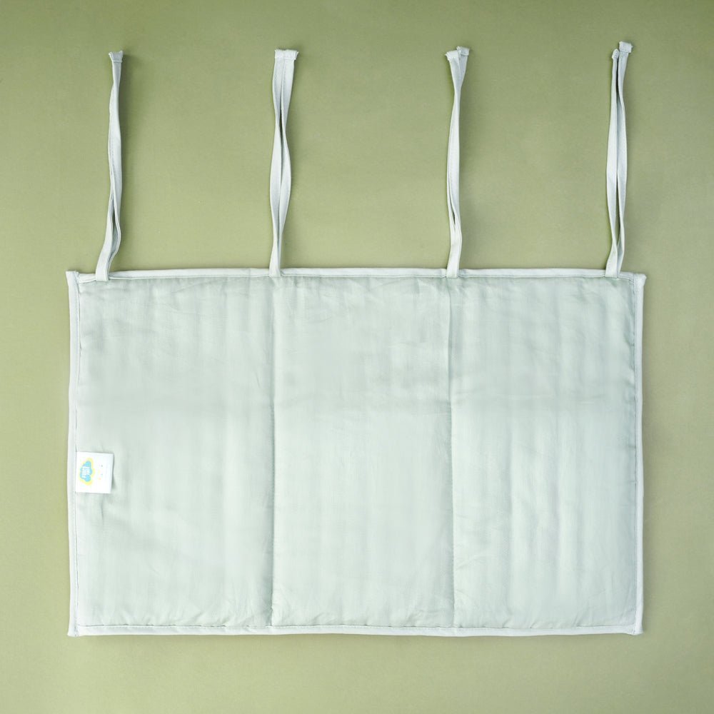 Fancy Fluff Organic Cotton Crib Organiser - Woodland - FF-WD-QCO-01