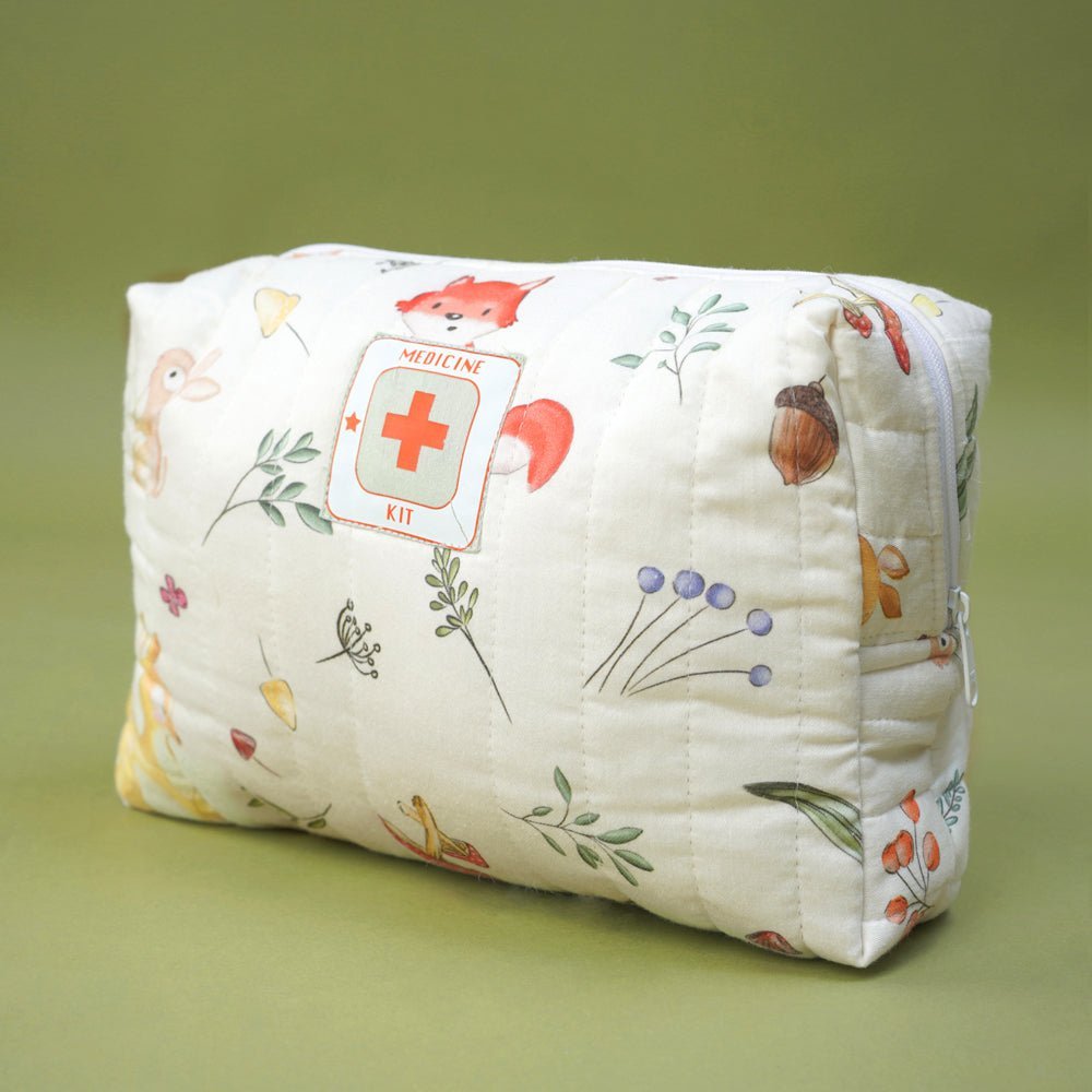 Fancy Fluff Organic Cotton Medicine Kit - Woodland - FF-WD-QMK-01