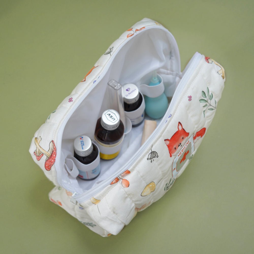Fancy Fluff Organic Cotton Medicine Kit - Woodland - FF-WD-QMK-01