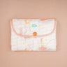 Fancy Fluff Organic Cotton On-The-Go Changing Mat- Day Dream - FF-DM-QCM-02