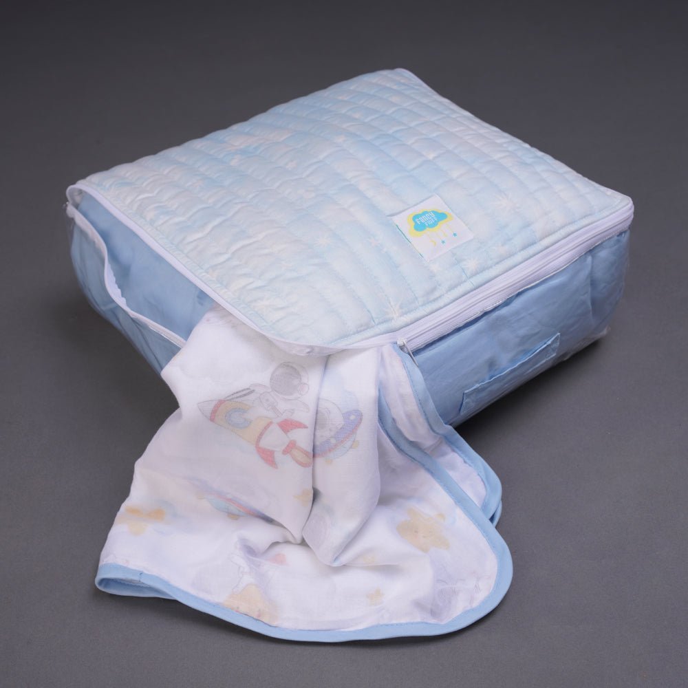 Fancy Fluff Organic Cotton Storage Bag - Nova - FF-NV-QML-03
