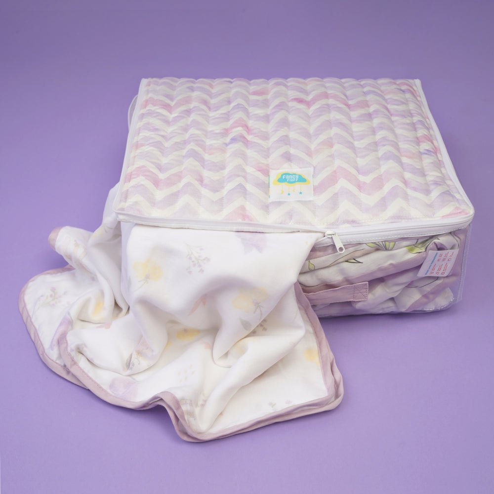 Fancy Fluff Organic Cotton Storage Bag- Pixie Dust - FF-PX-QML-04