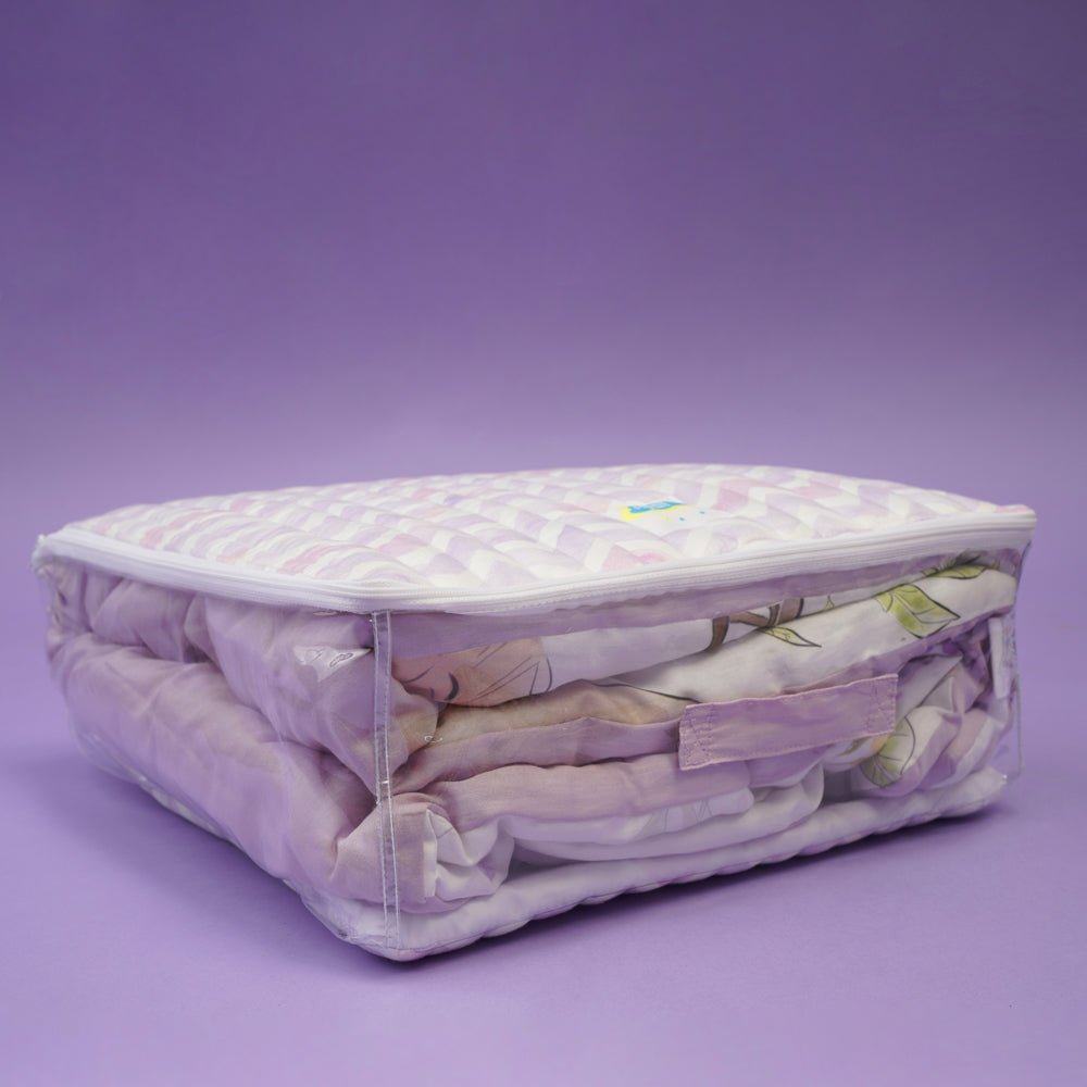 Fancy Fluff Organic Cotton Storage Bag- Pixie Dust - FF-PX-QML-04