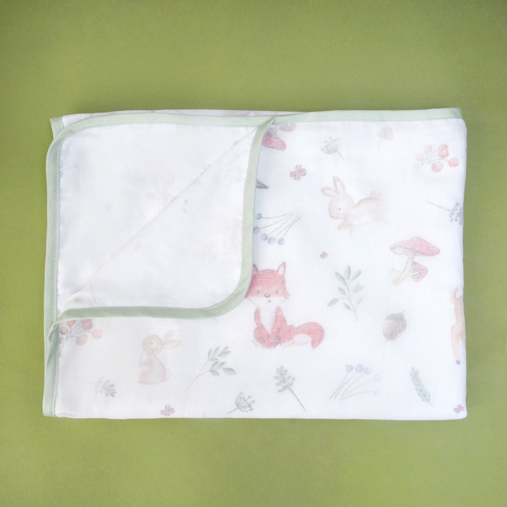 Fancy Fluff Organic Dohar - Woodland - FF-WD-DO-01